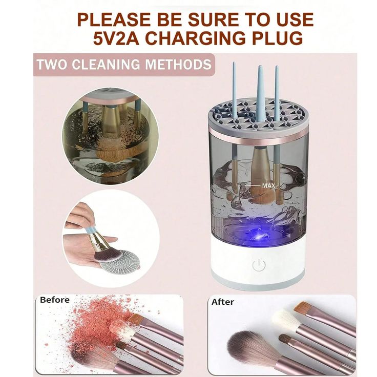 Multifuction Makeup brush  cleaner